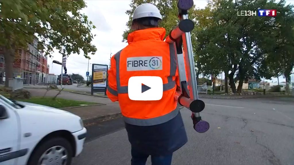 Technicien fibre Réseau Fibre 31 + Bouton vidéo