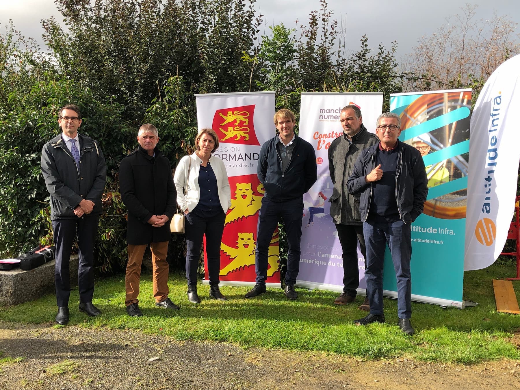 La fibre gagne du terrain dans la Manche, avec la pose du NRO de Pontorson