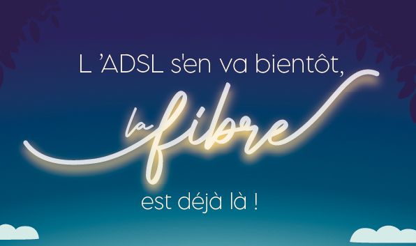 Arret adsl - fibre Altitude Infra est disponible